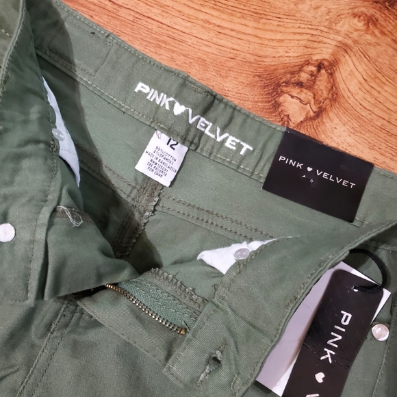 Pink Velvet Khakis - Picture 4 of 5